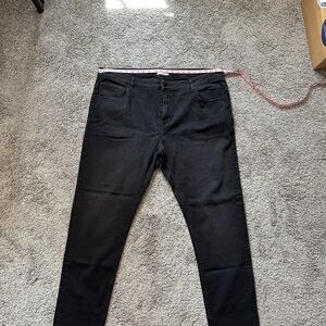 ASOS 44w faded Black Jeans